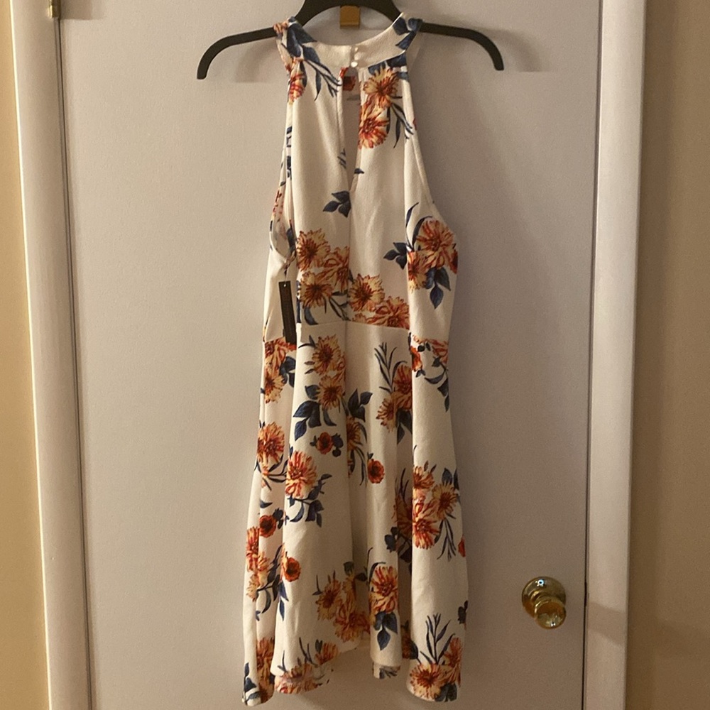 No Boundaries Floral Dress XL